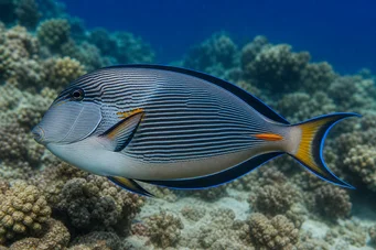 Acanthurus sohal Chirurgien zébré