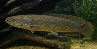 Amia calva Amie chauve, poisson-boue américain