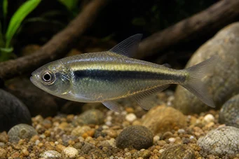 Astianax zonatus (Tétra diamant)