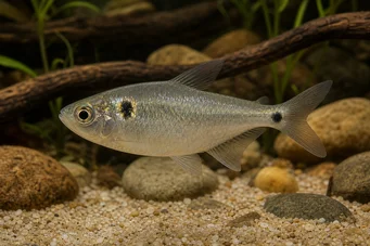 Astyanax bimaculatus Characin losange
