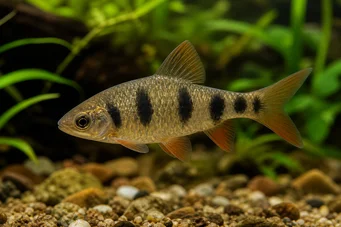 Barbus fasciatus Barbus zébré