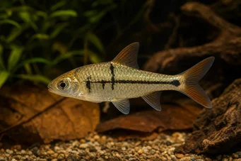 Barbus lateristriga Barbus clé