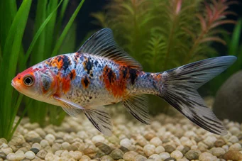Carassius auratus shubunkin Shubunkin