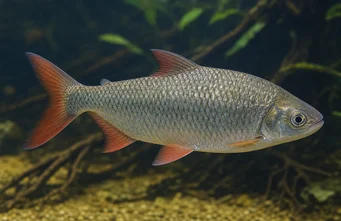 Chalceus macrolepidotus Chalceus à queue rose