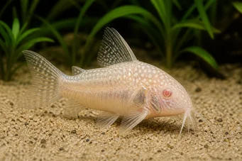 Corydoras paleatus albinos Corydoras paleatus albinos