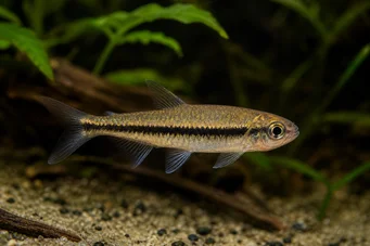 Corynopoma riisei Corynopoma nain, tétra porte-épée