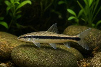 Crossocheilus oblongus Barbeau à raie noire