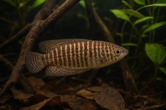 Ctenopoma ansorgei Cténopoma orange