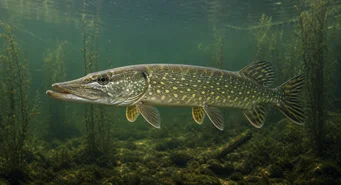Esox lucius Brochet d'Europe