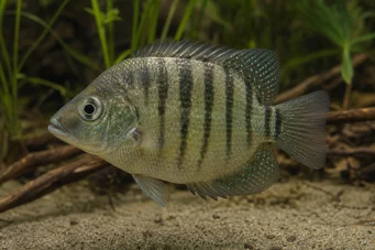 Etroplus suratensis Chromide vert