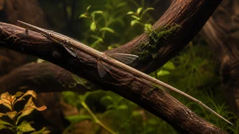 Farlowella acus Silure aiguille commun
