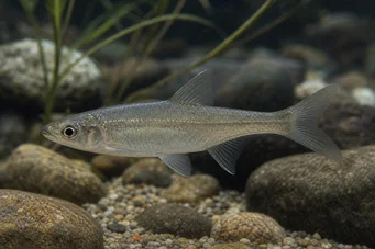 Gymnocharacinus bergi Characin nu de Patagonie