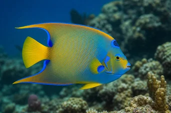 Holacanthus ciliaris Poisson-ange royal
