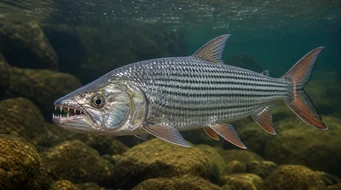 Hydrocynus goliath Tétra-loup, poisson-tigre africain