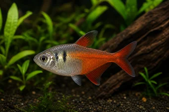 Hyphessobrycon flammeus Tétra rouge de rio