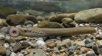 Lethenteron zanandreai Lamproie de Lombardie, ciriole