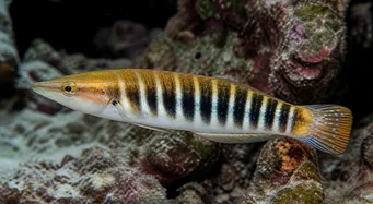 Lienardella fasciata Poisson Arlequin