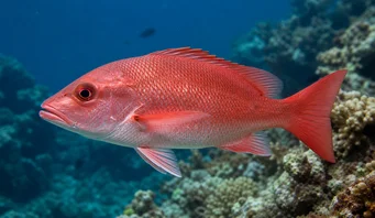 Lutjanus sanguineus Poisson happeur rouge sang