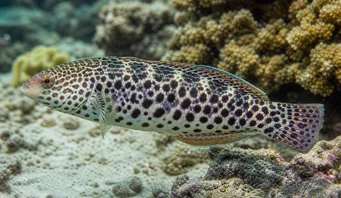Macropharyngodon bipartitus Labre vermiculé