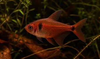 Megalamphodus sweglesi Tétra fantôme rouge