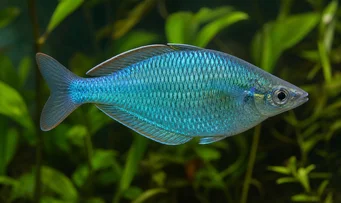 Melanotaenia lacustris Poisson arc-en-ciel turquoise