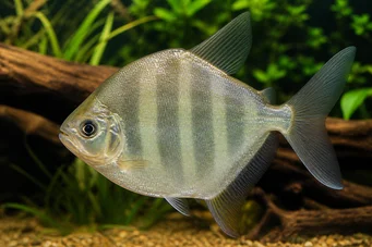 Metynnis hypsauchen fasciatus Metynnis rayé