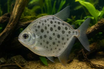 Metynnis maculatus Metynnis ponctué
