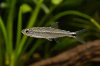 Micralestes sp. Tétra africain à nageoires rouges