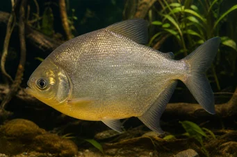 Mylossoma aureum Pompano, pacou doré