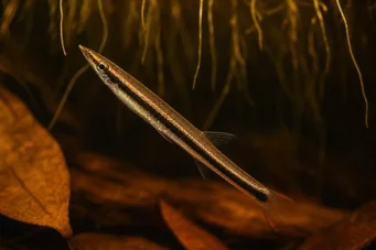 Nannostomus eques Poisson crayon à bouche tubulaire