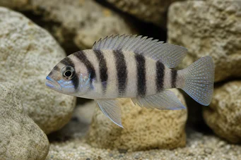 Neolamprologus tretocephalus Néolamprologus à cinq bandes
