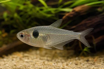 Phenacogaster megalostictus Tétra de verre à grande tache