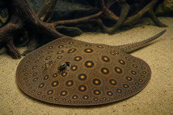 Potamotrygon motoro Pastenague d'eau douce ocelée