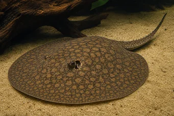 Potamotrygon reticulatus Raie d'eau douce réticulée