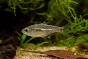 Rachoviscus crassiceps Characin à tête épaisse, tétra doré