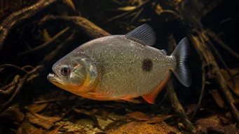 Serrasalmus spilopleura Pacu à bande noire, piray de nuit