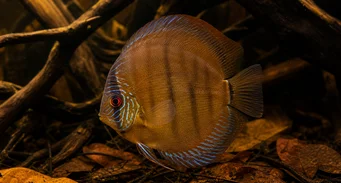 Symphysodon aequifasciatus axelrodi Discus brun