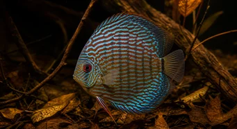Symphysodon aequifasciatus haraldi Discus bleu