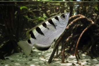 Toxotes chatareus Poisson-archer