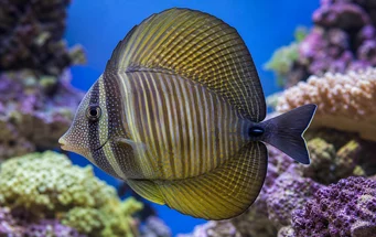 Zebrasoma desjardinii Chirurgien-voile